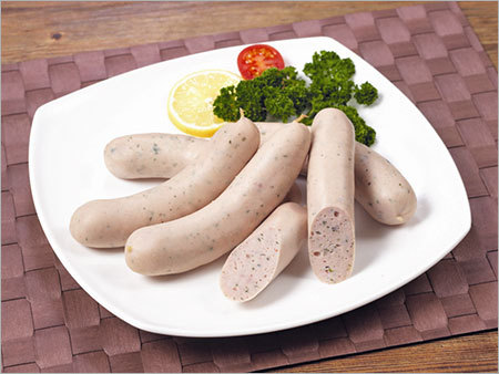 Broccoli Sausage - Pork, 3cm Diameter x 12cm Length | Healthy Eating, Delicious Taste, Kid-Friendly, Vacuum Sealed