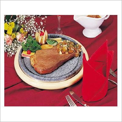 Stone Round Steak Pan - B - Type