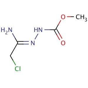 2 2 Chloro 1 iminoethyl)hydrazine carboxylic acid methyl ester