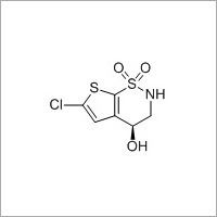 (4S)-1 1-dioxide-6-chloro-3 4-dihydro-2H-Thieno3 2-e-1 2-thiazin-4-ol