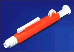 Pipette Pump - ABS Material, 2ml, 10ml, 25ml Sizes, Red Color | Moulded Chuck with Silicone Collar for Laboratory Liquid Handling, Easy Disassembly