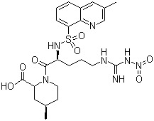 [2R-[1(S*),2I ,4I ]]-1-[5-[[imino(nitroamino)methyl]amino]-2-[[(3-methyl-8-