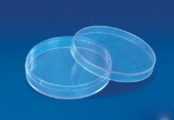 PETRI DISH (CULTURE) - Polystyrene or Borosilicate Glass, 90mm Diameter, Clear, Stackable, Grid Markings