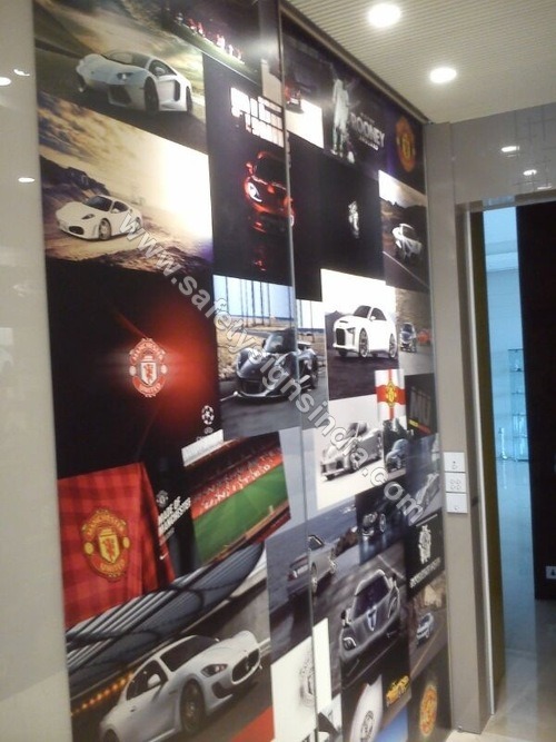 Vinyl printed signage