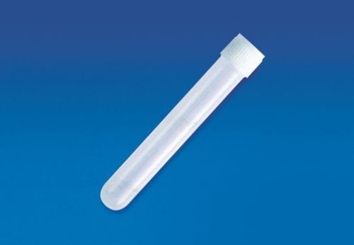 Test Tube With Screw Cap - Durable Plastic, Secure Seal Design for Reliable Sample Storage