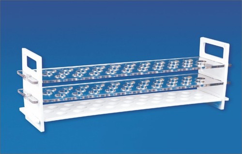 Test Tube Baskets - Durable Plastic, Ideal for Laboratory Storage and Organization