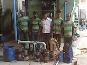 Industrial Water Tank Cleaning