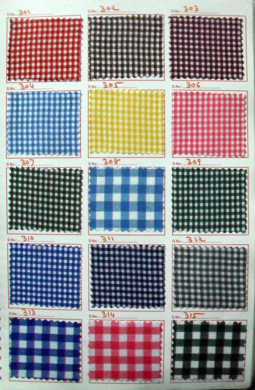 Small Checks Fabric