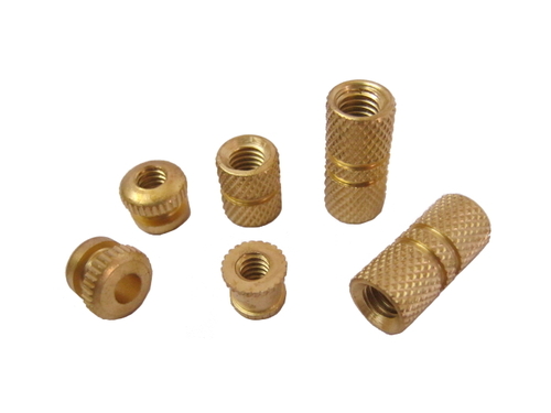Brass Straight Knurling Inserts