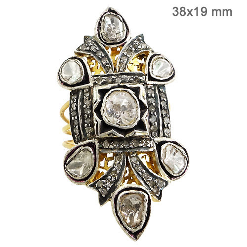 Rose Cut Diamond Vintage Ring