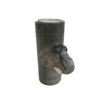 Saluting Elephant T-Light Holders