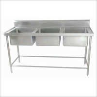Three Sink Unit