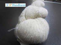 White Pure Silk Yarn