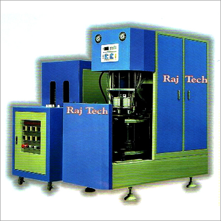Blow Moulding Machine - Steel, Custom Mold Size, 220V | Stout Frame, Smooth Functioning, Electric Panel, Low Maintenance, Corrosion Resistant