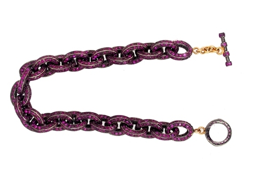 Sterling Silver Gold Tourmaline Gemstone Bracelet