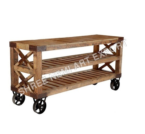 Industrial Furniture-Trolly Table