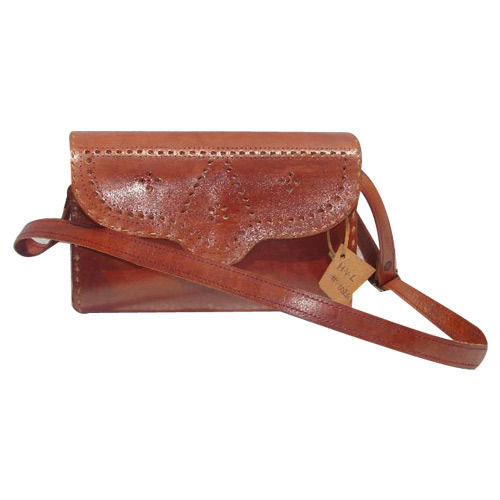 Brown Ladies Leather Bags