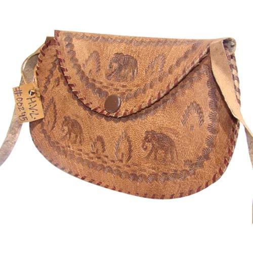 Brown Leather Evening Bags