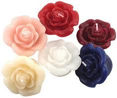 Rose Candles