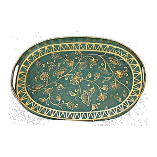 Green Iron Tray