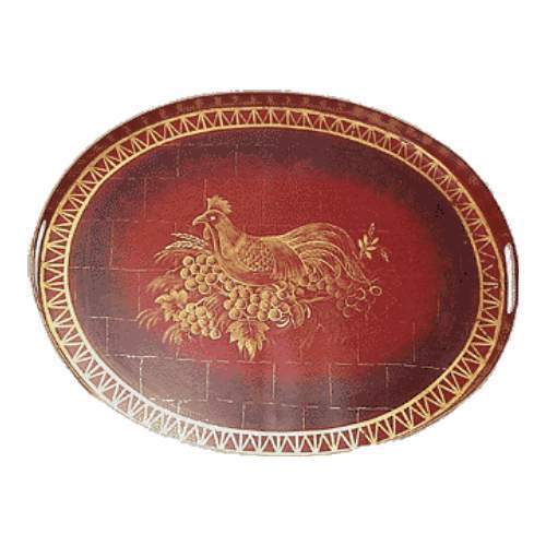 Red Iron Tray