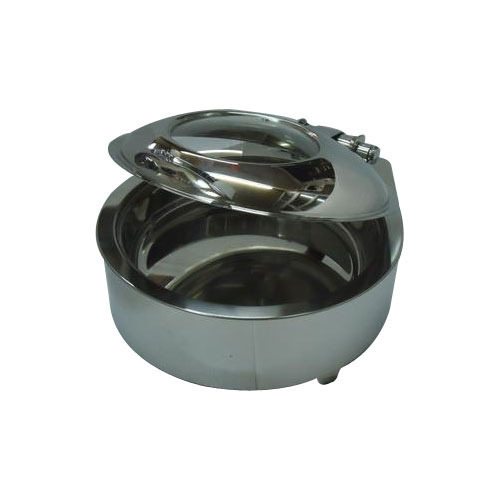 Round Glass Lid Chafer 7 LT with Electrical Element