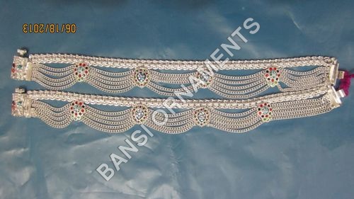 Silver Rajasthani payal