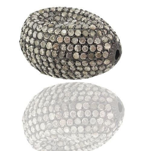 Pave Diamond Studded Ball Finding