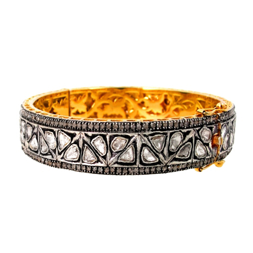 Rose cut Diamond Bracelet