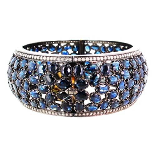 Gemstone Bangle and Bracelet