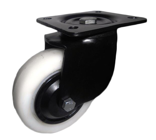 Heavy Duty Powder Coated White Wheel Swivel Castor