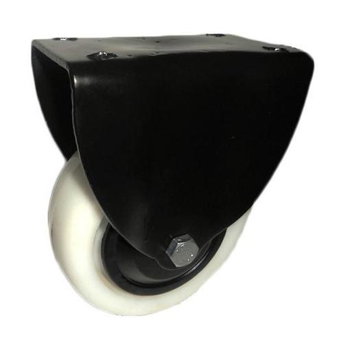 Heavy Duty Powder Coated White Wheel Fix Castor