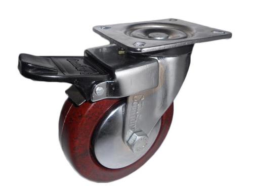 Phenolic Fibre Brake Swivel Castor