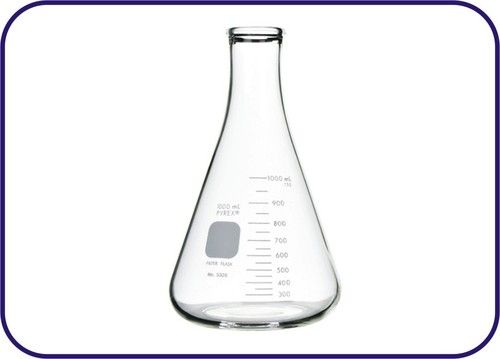 Erlenmeyer Flasks Narrow Mouth Conical (Screen Printed)