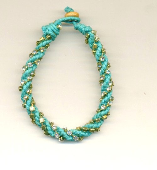 Multicolored Yarn Necklaces