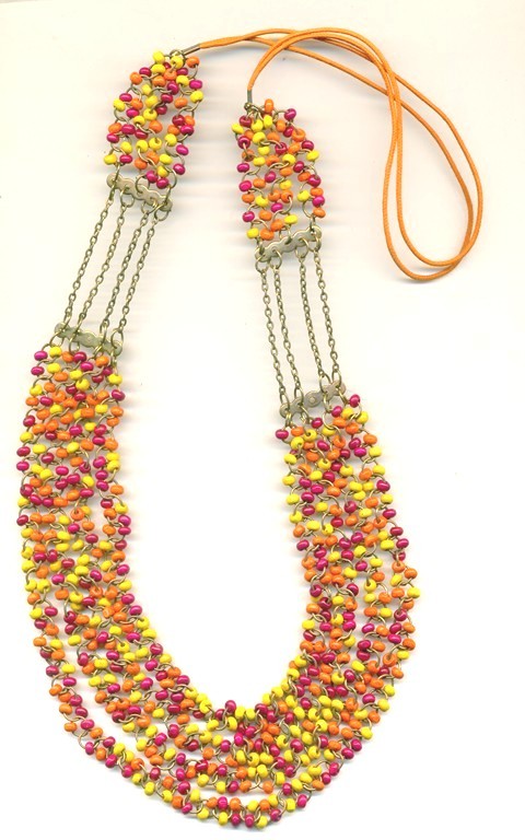Multicolored Beaded Necklace