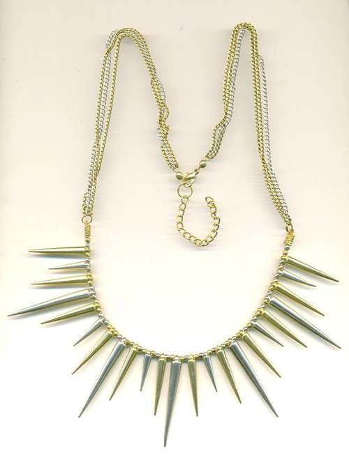 Metal Beaded Necklace