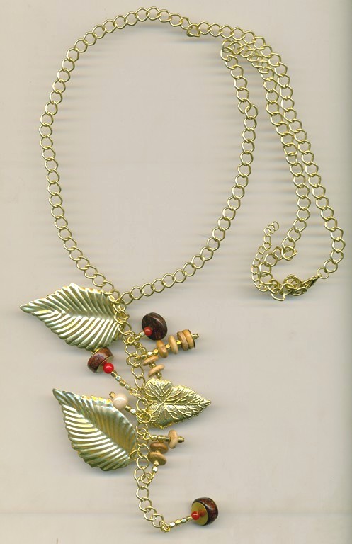 Antique Brass Necklace