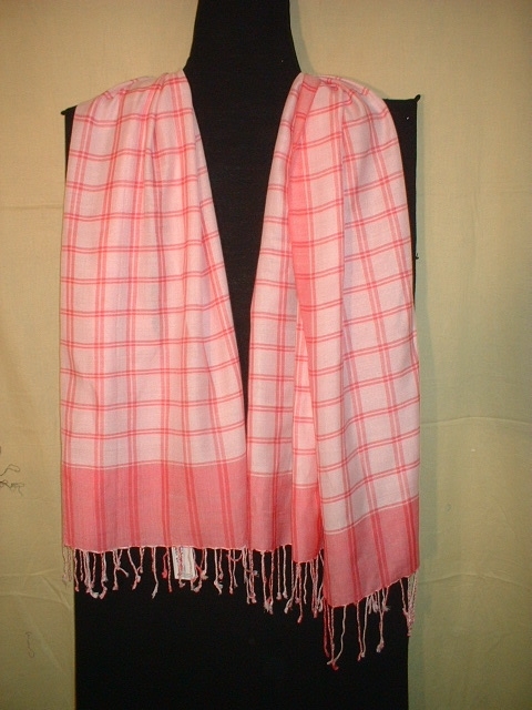 Rayon Check Scarves