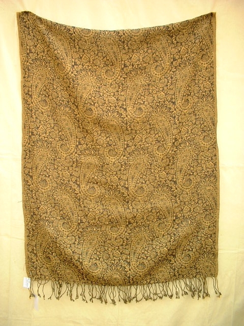 Rayon Paisley Jacquard Scarves