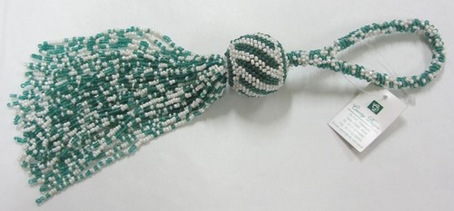 glass beads tassel