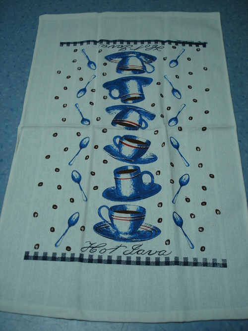 Dish Cloths - Cotton 35x70cm White, Absorbent Durable Fast Drying Stain Resistant Soft