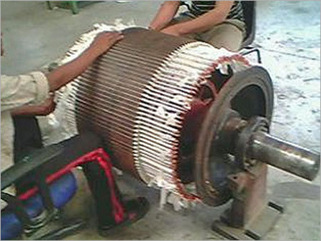 Slipring Rotor Rewinding
