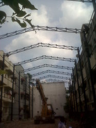 Industrial Steel Shed