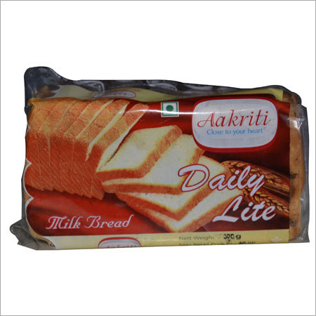 Daily Lite - Wheat Flour Milk Bread 25x10x5 cm, Soft Texture Fresh Taste Daily Delight