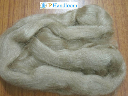 Tussah Silver Tops - 100% Silk, 20 m Length, Gray Color | Soft Texture, Moisture Absorption, Skin Friendly, Exquisite Finish