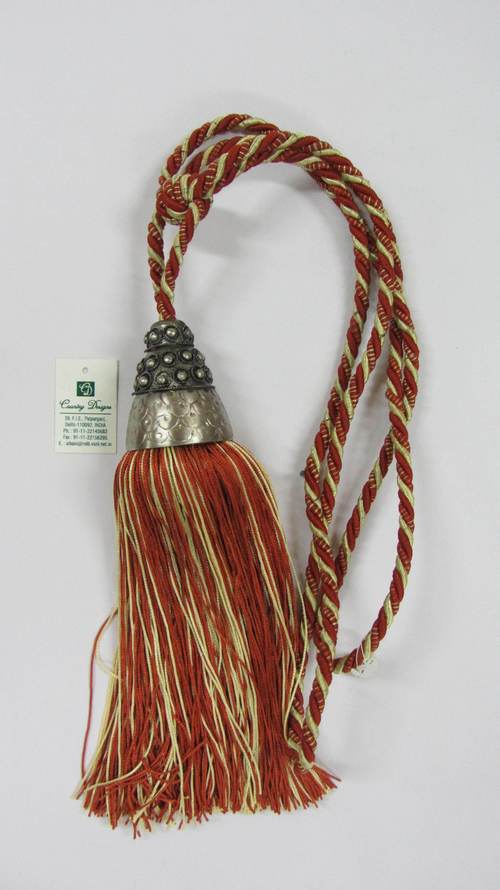 metal yarn combo  tie back
