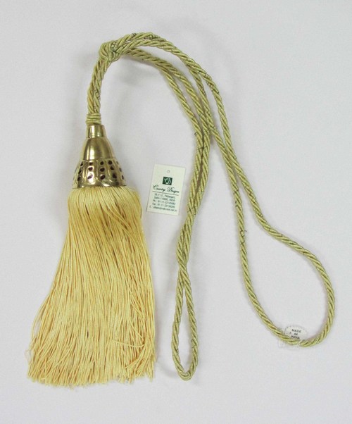 metal yarn combo  tie back