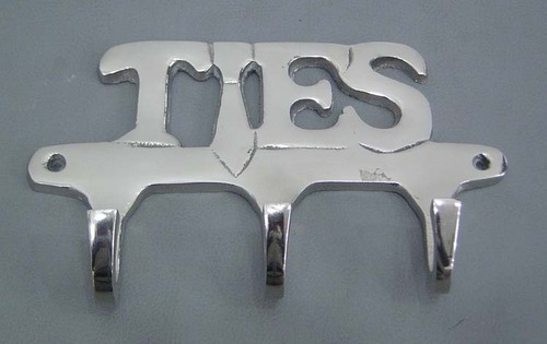 wall hook with metal