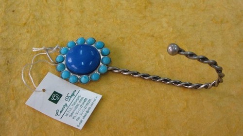 metal glass beads combo wall hook